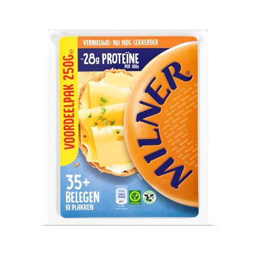 Milner 35+ Kaas Belegen 250g