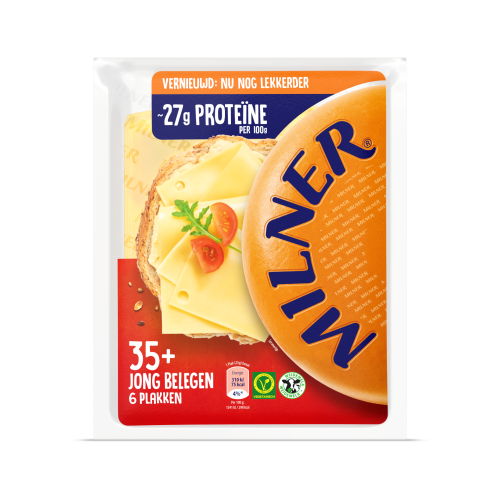 Milner 35+ Jong belegen plakken