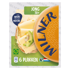 Milner 30+ Kaas Jong plakken  150g
